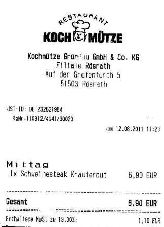 fhst Hffner Kochmtze Restaurant